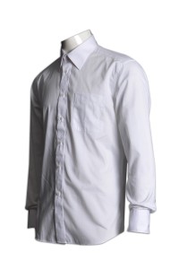 R166量身訂做襯衫  自製職業恤衫  牧師恤衫 訂購公司襯衫制服供應商